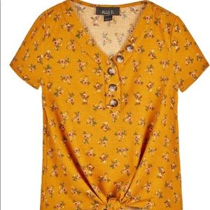 Super soft yellow tee